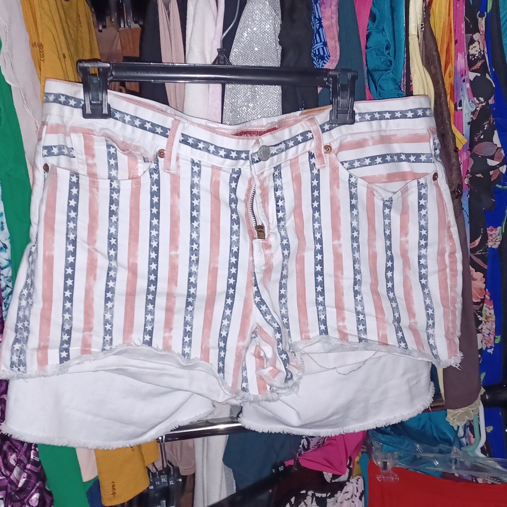 2 pair lucky brand shorts size 12